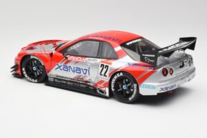 Nissan Skyline GT-R #22 M. Krumm / S. Motoyama Xanavi Nismo JGTC 2002 AUTOart 1:18 80277 Metal - imagem 5 de 6