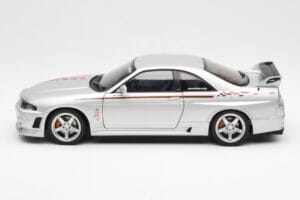Nissan Skyline GT-R R33 R-Tune Prata AUTOart 1:18 77326 Metal - imagem 4 de 8