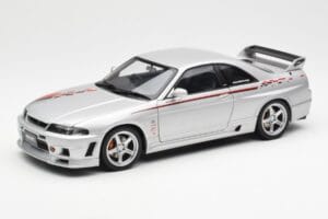 Nissan Skyline GT-R R33 R-Tune Prata AUTOart 1:18 77326 Metal