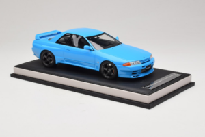 Nissan Skyline GT-R R32 Customized Version Azul MotorHelix 1:18 MH029CB Resina - imagem 4 de 7