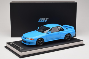 Nissan Skyline GT-R R32 Customized Version Azul MotorHelix 1:18 MH029CB Resina - imagem 7 de 7