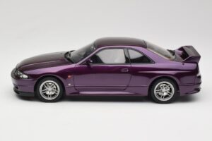 Nissan Skyline GT-R R33 V-Spec Midnight Purple Otto 1:18 OT1138 Resina - imagem 3 de 6