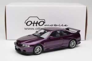 Nissan Skyline GT-R R33 V-Spec Midnight Purple Otto 1:18 OT1138 Resina - imagem 6 de 6