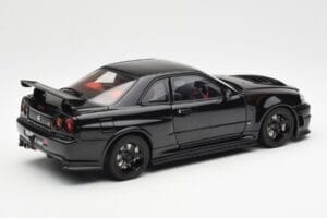 Nissan Skyline GT-R R34 NISMO Z-Tune Preto AUTOart 1:18 77355 Metal - imagem 3 de 8
