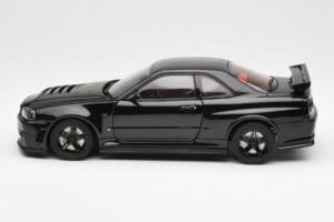 Nissan Skyline GT-R R34 NISMO Z-Tune Preto AUTOart 1:18 77355 Metal - imagem 4 de 8