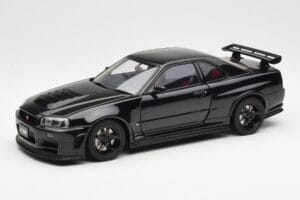 Nissan Skyline GT-R R34 NISMO Z-Tune Preto AUTOart 1:18 77355 Metal