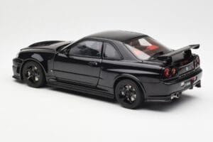 Nissan Skyline GT-R R34 NISMO Z-Tune Preto AUTOart 1:18 77355 Metal - imagem 7 de 8