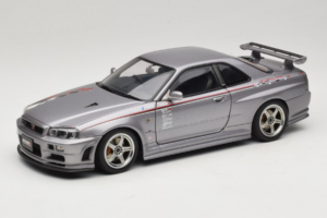 Nissan Skyline GT-R R34 Nismo S-Tune Prata AUTOart 1:18 77358 Metal