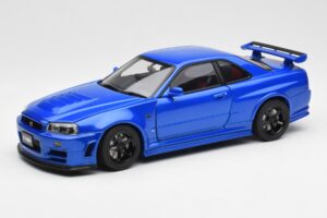 Nissan Skyline GT-R R34 NISMO Z-Tune Bayside Azul AUTOart 1:18 77354 Compósito