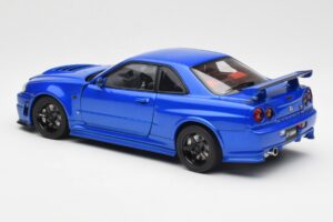 Nissan Skyline GT-R R34 NISMO Z-Tune Bayside Azul AUTOart 1:18 77354 Compósito - imagem 7 de 8