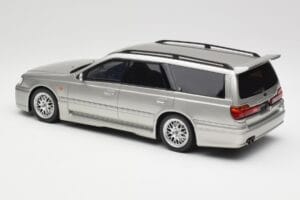 Nissan Stagea Autech WC34 260RS Sonic Silver Otto 1:18 OT471 Resina - imagem 5 de 6
