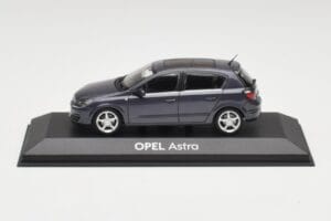 Opel Astra H Azul Escuro Minichamps 1:43 B24910027-A1 Metal