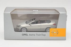 Opel Astra H Twin Top Prata Minichamps 1:43 403045633 Metal - imagem 4 de 4