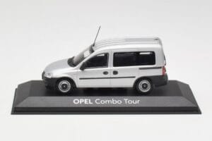 Opel Combo C Prata Minichamps 1:43 COMBO001 Metal