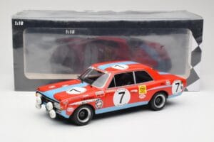 Opel Commodore A #7 N. Joossens / J. Marshall Steinmetz 24 Hours of Spa 1972 Minichamps 1:18 155724607 Metal - imagem 6 de 6