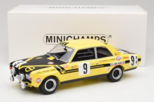 Opel Commodore A Steinmetz #9 J. Haxhe / P. Toussaint 24 Hours of Spa 1970 Minichamps 1:18 107704609 Metal - imagem 6 de 6
