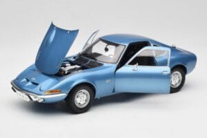 Opel GT Azul Minichamps 1:18 180049020 Metal - imagem 2 de 8