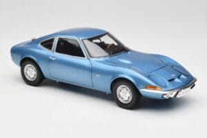 Opel GT Azul Minichamps 1:18 180049020 Metal - imagem 6 de 8