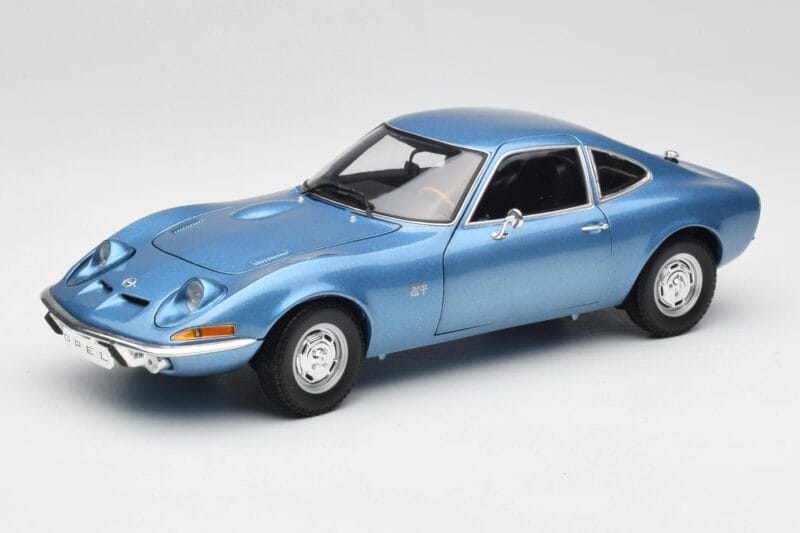 Opel GT Azul Minichamps 1:18 180049020 Metal