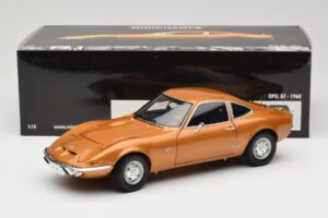 Opel GT Dourado Minichamps 1:18 180049025 Metal - imagem 8 de 8
