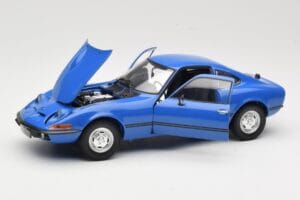 Opel GT/J Azul Minichamps 1:18 180049023 Metal - imagem 2 de 8