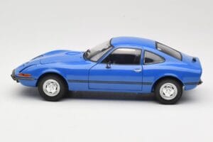 Opel GT/J Azul Minichamps 1:18 180049023 Metal - imagem 4 de 8