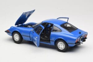 Opel GT/J Azul Minichamps 1:18 180049023 Metal - imagem 5 de 8