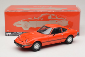 Opel GT/J Vermelho Minichamps 1:18 180049028 Metal - imagem 8 de 8