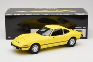 Opel GT/J Amarelo Minichamps 1:18 180049021 Metal - imagem 8 de 8