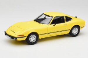 Opel GT/J Amarelo Minichamps 1:18 180049021 Metal