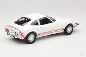 Opel GT Branco Minichamps 1:18 180049027 Metal - imagem 3 de 8
