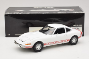 Opel GT Branco Minichamps 1:18 180049027 Metal - imagem 8 de 8
