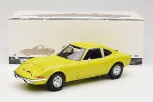 Opel GT Amarelo Minichamps 1:18 180049032 Metal - imagem 8 de 8