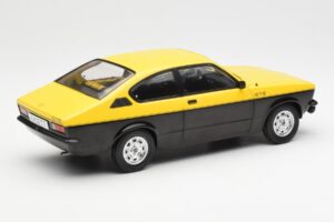 Opel Kadett C GT/E Preto Amarelo MCG 1:18 MCG18190 Metal - imagem 2 de 6