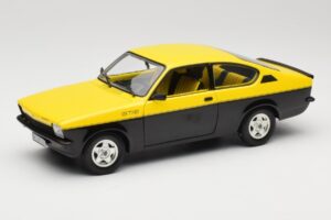 Opel Kadett C GT/E Amarelo & Preto Minichamps 1:18 180045521 Metal