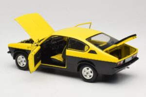 Opel Kadett C GT/E Amarelo & Preto Minichamps 1:18 180045521 Metal - imagem 5 de 8