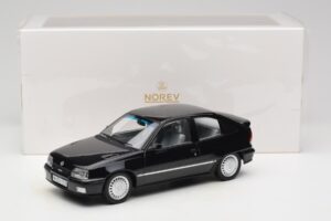 Opel Kadett E GSi Preto Metalizado Helmut Schmidt Norev 1:18 183617 Metal - imagem 6 de 6
