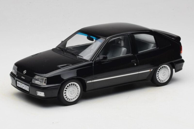 Opel Kadett E GSi Preto Metalizado Helmut Schmidt Norev 1:18 183617 Metal