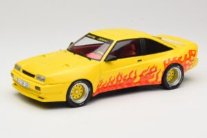Opel Manta B Mattig Amarelo com Chama MCG 1:18 MCG18115 Metal