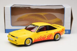 Opel Manta B Mattig Amarelo com Chama MCG 1:18 MCG18115 Metal - imagem 6 de 6