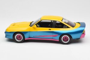 Opel Manta Amarelo Azul BoS Models 1:18 BOS279 Metal - imagem 3 de 6