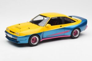 Opel Manta Amarelo Azul BoS Models 1:18 BOS279 Metal