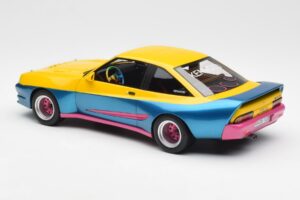 Opel Manta Amarelo Azul BoS Models 1:18 BOS279 Metal - imagem 5 de 6