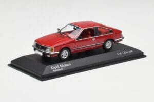 Opel Monza A Vermelho Minichamps 1:43 400045121 Metal - imagem 2 de 4