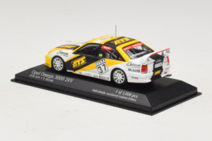 Opel Omega 3000 24V #37 K-H. Strycek DTM 1991 Minichamps 1:43 400914437 Metal - imagem 3 de 4