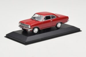 Opel Rekord A Vermelho Minichamps 1:43 400041004 Metal - imagem 2 de 4
