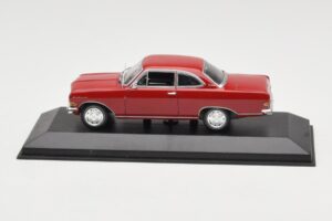 Opel Rekord A Vermelho Minichamps 1:43 400041004 Metal
