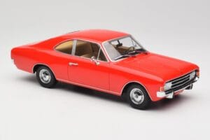 Opel Rekord C Coupe Vermelho Minichamps 1:18 107047020 Resina - imagem 4 de 6