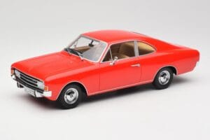 Opel Rekord C Coupe Vermelho Minichamps 1:18 107047020 Resina