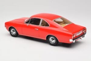 Opel Rekord C Coupe Vermelho Minichamps 1:18 107047020 Resina - imagem 5 de 6